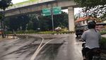 Imbas Corona, Jalan di Jakarta Lengang