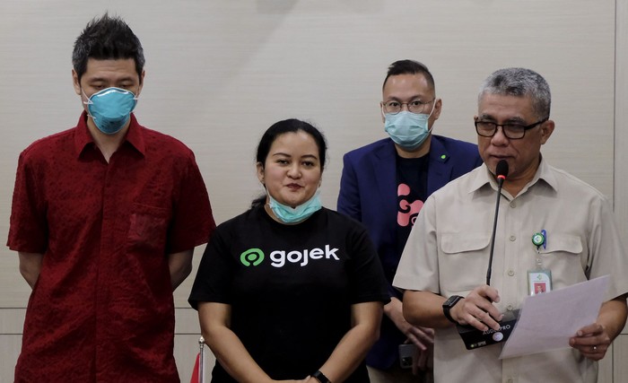 Kolaborasi Gojek, Halodoc dan Kementerian Kesehatan RI resmi meluncurkan inovasi layanan telemedicine Check COVID-19.