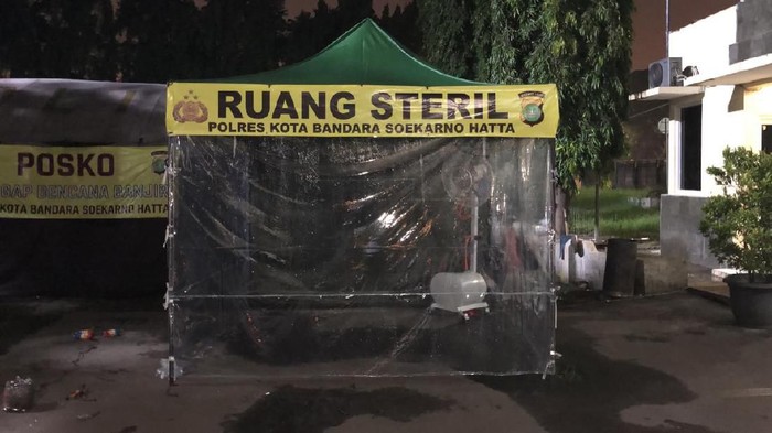 Ruang Steril Polres Bandara Soekarno-Hatta