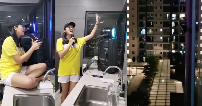 Karaoke di dapur