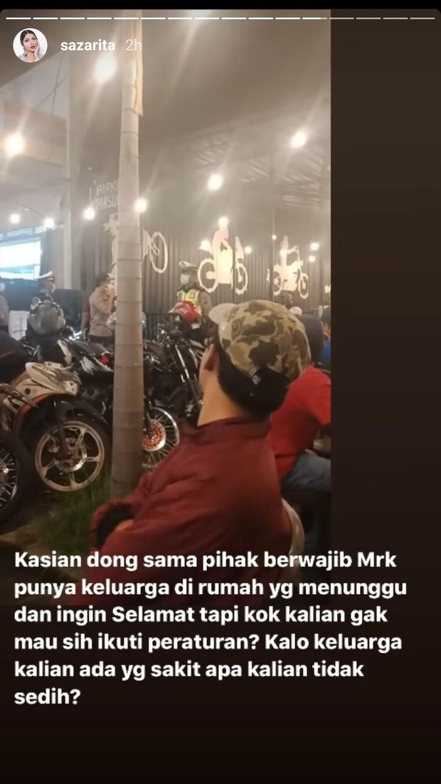 Instagram Stories Sarah Azhari