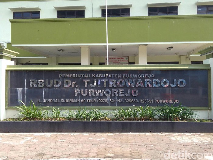 RSUD dr Tjitrowardojo, Selasa (24/3/2020).