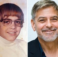 Saat SMP George Clooney mengalami Bells Palsy, suatu gangguan syaraf. Kondisi tersebut membuatnya sulit makan dan minum. Mata kirinya juga tidak bisa membuka selama setahun. Akibatnya dia di-bully dan dijuluki Frankenstein. Foto: Dok. Brightside/istimewa