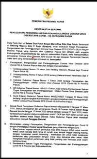 Akses Papua Ditutup karena Darurat Corona, Begini Strategi Lengkapnya