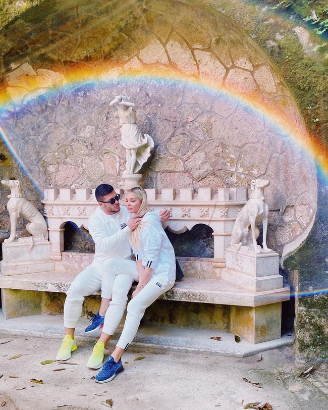 Sofija saat ini tengah mengandung anak Luka. Keduanya menjalin asmara belum sampai satu tahun.  Foto: Instagram