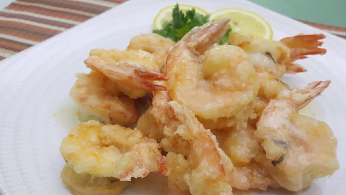 Resep udang goreng tepung