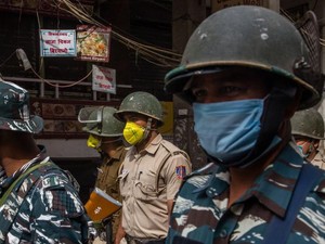 India Lockdown Total karena Corona, 1,3 Miliar Orang Dikarantina 3 Pekan