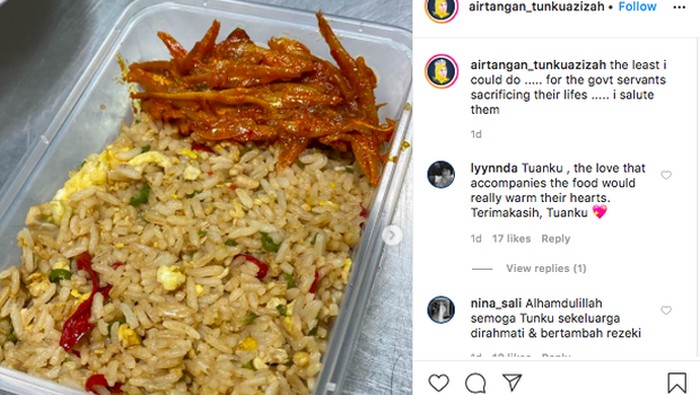 Kisah pengiriman makanan di tengah corona