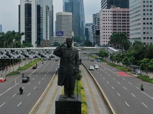 Imbas Corona, Tingkat Kemacetan Jakarta Turun Drastis