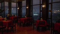 Myanmar terkenal dengan pemandangan alamnya yang indah. Kini hampir semua restoran di sana sepi dari pengunjung karena virus corona yang merebak. Foto: The New York Times/CNN/Twitter