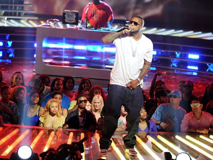 NEW YORK - JUNE 03:  Rapper Slim Thug performs onstage at the 2010 Vh1 Hip Hop Honors at Hammerstein Ballroom on June 3, 2010 in New York City.  (Photo by Stephen Lovekin/Getty Images)
