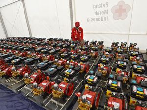 Intip Gudang Logistik Darurat PMI untuk Penanganan Covid-19