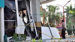Lokasi Ledakan di Pusat Perbelanjaan Medan Digaris Polisi