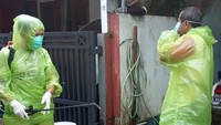 Warga secara swadaya berinisiatif mencegah dan meminimalisir penyebaran virus Corona dengan secara bergotong royong membuat dan menyemprotkan cairan disinfektan itu. Istimewa/Dok. Yusuf/Sidik.