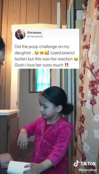 'Poop Challenge' Ajak Orang Tua Tirukan Feses Pakai Selai Kacang