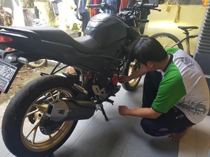4 Cara Mudah Merawat Motor Sendiri saat #dirumahaja