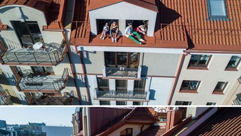 Ketika kotanya di Lithuania menerapkan warganya untuk mengkarantina mandiri di rumah, semua pekerjaannya berantakan dari acara yang ditunda sampai dibatalkan. (Foto: Dok. Adas Vasiliauskas)