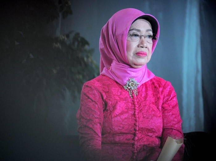 Ibunda Presiden Joko Widodo (Jokowi) Soedjiatmi Notomihardjo
