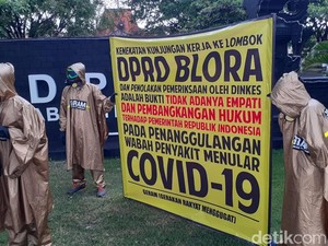 Penolakan Cek Kesehatan Anggota DPRD Blora Berujung Demo
