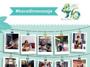 Ultah ke-46, GPU Gaungkan Gerakan #bacadimanasaja