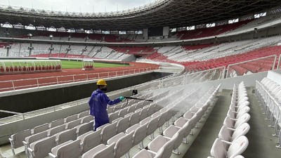 Giliran SUGBK yang Distrerilisasi dengan Disinfektan