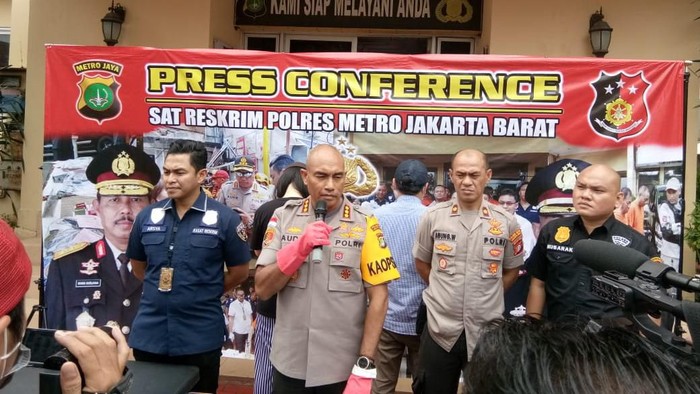 Rilis Kapolres Jakbar Tangkap 2 Pelaku Hoax