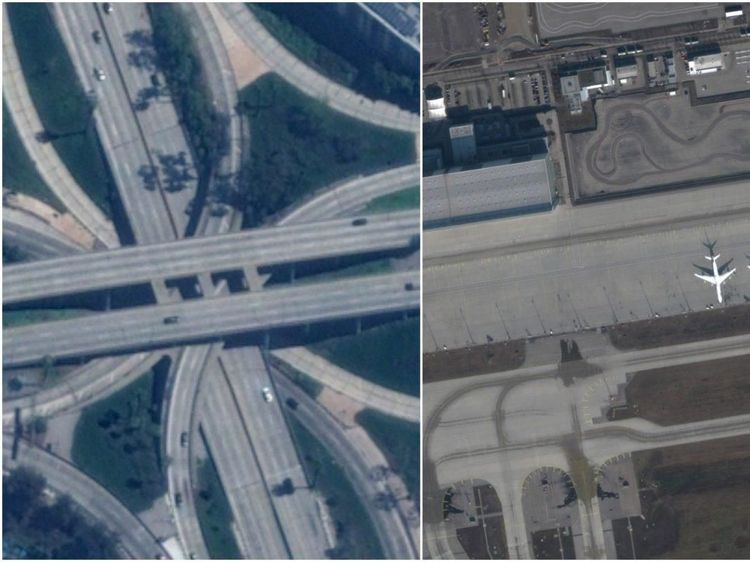 Foto Satelit Bandara, Pelabuhan dan Tol yang Mati Imbas Corona
