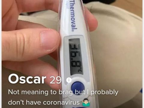 Tren Profil Tinder Terkait Corona, Pamer Cuci Tangan Hingga Hand Sanitizer