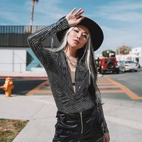 Grey dipukul dan ditendang. Sayangnya, selebgram dengan jumlah pengikut 500 ribu lebih di Instagram ini tidak bisa mendapatkan rekaman video atau foto penyerang.Foto: Instagram