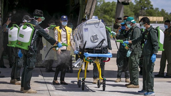 Intip Simulasi Pemindahan Pasien ke RS Corona di Pulau Galang