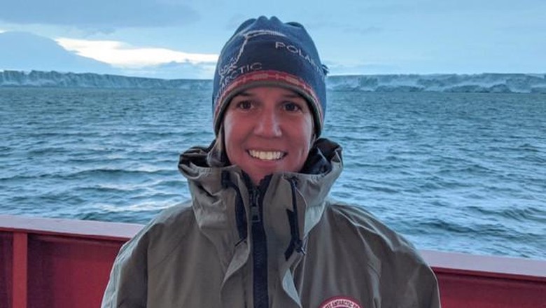 Sarah Slack Traveler aman dari Corona tapi terjebak di Antartika
