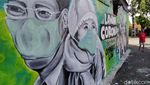 Mural Lawan Covid-19 Hiasi Wonokromo