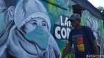 Mural Lawan Covid-19 Hiasi Wonokromo