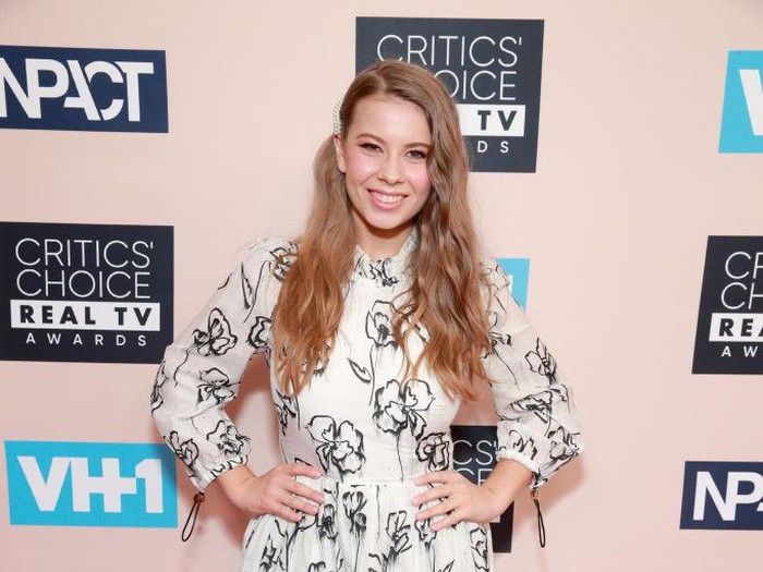 BEVERLY HILLS, CALIFORNIA - JUNE 02: Bindi Irwin attends the Critics Choice Real TV Awards at The Beverly Hilton Hotel on June 02, 2019 in Beverly Hills, California. (Photo by Rich Fury/Getty Images)
