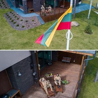 Kamu juga tetap bisa menggunakan kostum saat melakukan isolasi di rumah, seperti kedua orang ini. Entah keduanya memang bekerja sebagai tentara atau bukan, yang jelas kegiatan ini terlihat cukup mengasyikkan. Bagaimana menurutmu? (Foto: dok. Boredpanda/ adasvasiliauskas)