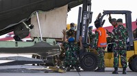 Alkes untuk RS Khusus Corona Pulau Galang itu diangkut pesawat Hercules C-130 TNI AU dari Bandara Halim Perdana Kusuma, Jakarta Timur.