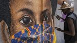 Cara Kreatif Warga Dunia Kampanyekan Pencegahan Corona Lewat Mural