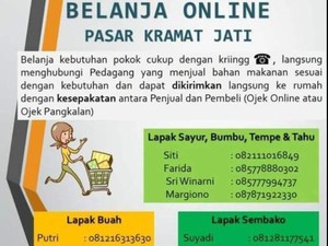Netizen Kompak Kumpulkan Kontak Pedagang Sayur Supaya Bisa Belanja Online