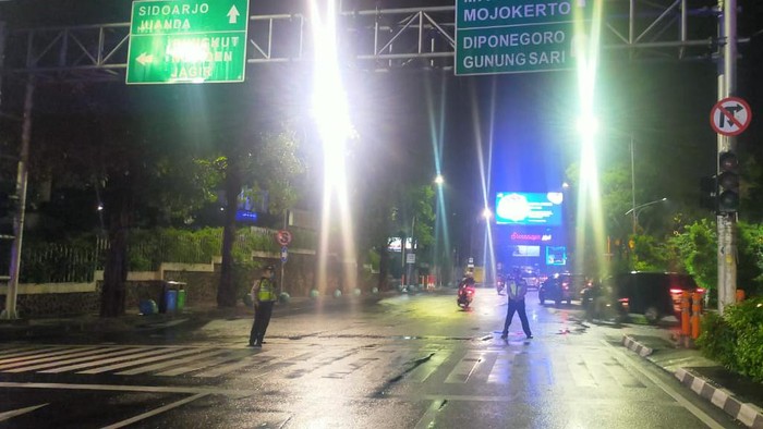 Jalan Darmo dan Jalan Tunjungan ditutup