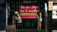 Diketahui, Thailand melaporkan 111 infeksi baru corona sehingga jumlah total kasus di negara itu mencapai 1.045. Getty Images/Allison Joyce.