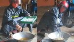 Kocak! Begini Jadinya Ketika Masak Harus Pakai Safety First