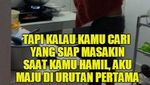 Kocak! Begini Jadinya Ketika Masak Harus Pakai Safety First