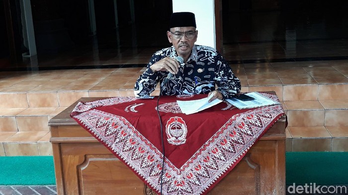 Sekda Kabupaten Bantul, Helmi Jamharis, Jumat (27/3/2020).