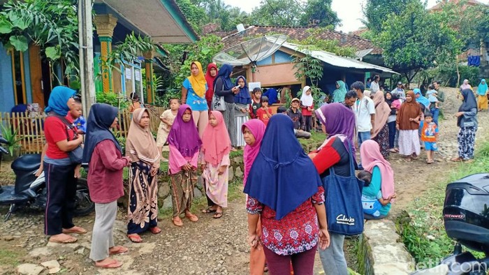 Lokasi pengungsian di Cianjur