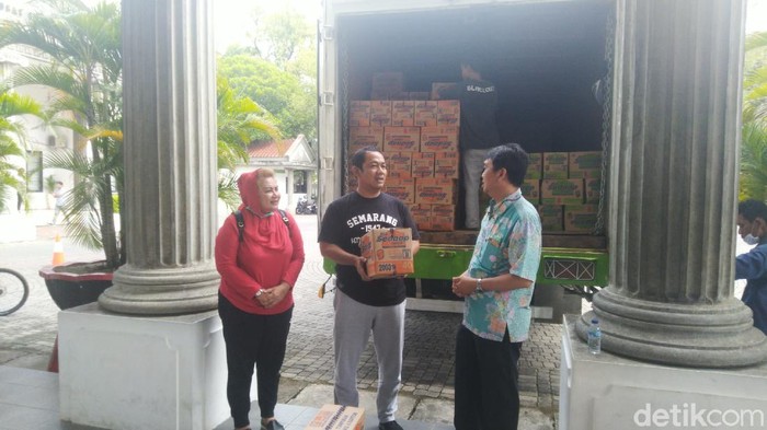 Pemkot Semarang siapkan bantuan logistik bagi ODP yang kurang mampu, Jumat (27/3/2020).