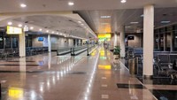Jarak, ketidakpastian, dan kepanikan di Italia mendorongnya untuk bergerak. Eihab tiba di Bandara Kairo dan terpikir keruwetan orang-orang berjejal, sebaliknya ruangan itu kosong (Foto: Eihab Boraie/CNN)