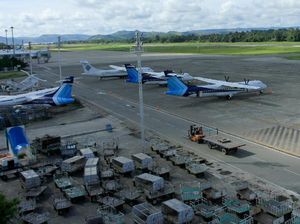 Cegah Corona, Bandara Sentani Papua Ditutup Sementara