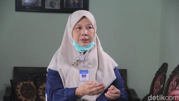 Kepala Balai Penyelidikan dan Pengembangan Teknologi Kebencanaan Geologi (BPPTKG) Hanik Humaida