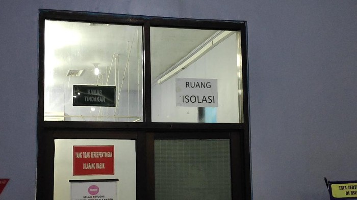 Ruang Isolasi Pasien Corona