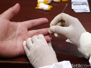 Peserta Klaster Hipmi dan Seminar Lembang Ikuti Rapid Test di Bandung